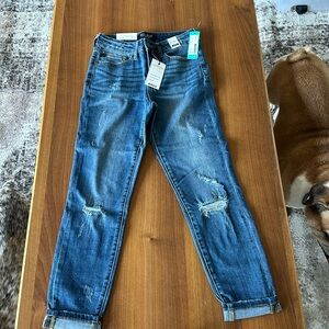 Judy Blue cropped ankle jeans
